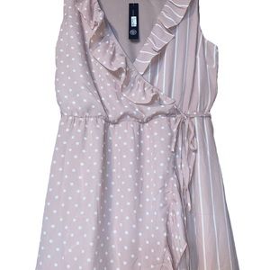As U Wish Light Pink Dress Size L